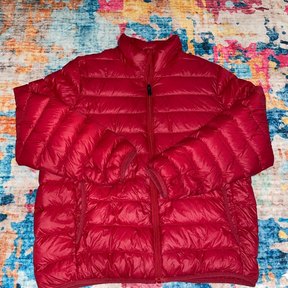 Men’s Red H&M Puffer Jacket
